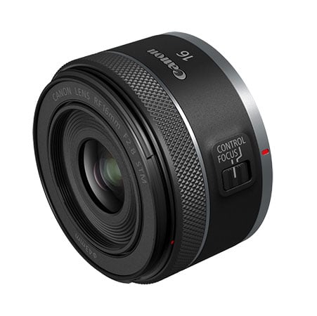 Canon - RF16mm F2.8 STM Camera Lenses - Black