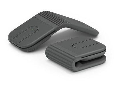 Logitech - Mobi Fold Bluetooth Wireless Mice - Gray