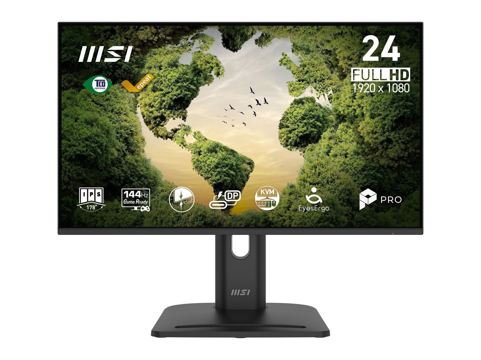 MSI - 23.8" PRO MP245PHGN E14 Full HD 144Hz Professional Monitors