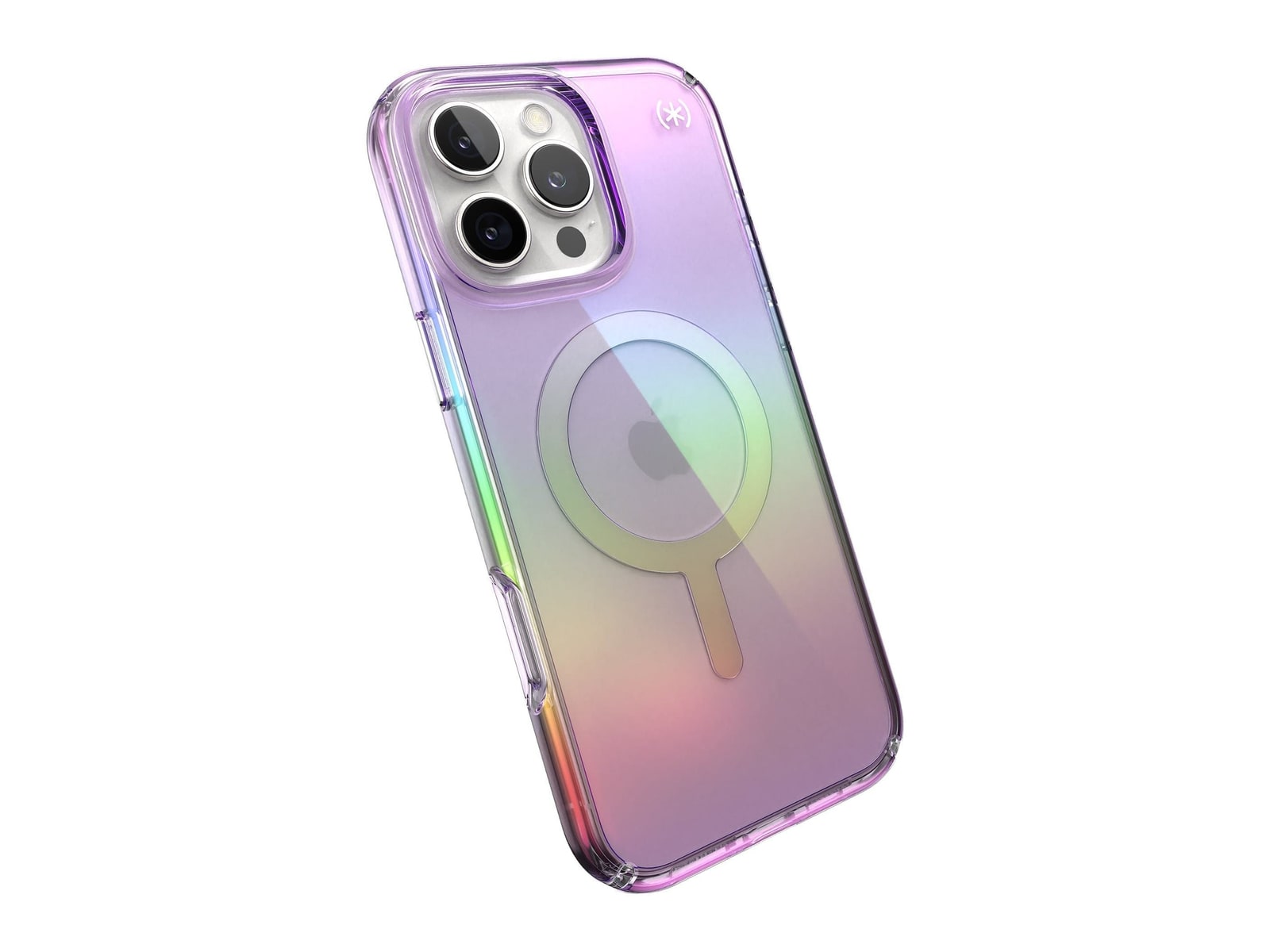 Speck - Presidio Lux MagSafe - iPhone 16 Pro Max - Amazing Purple/Clear