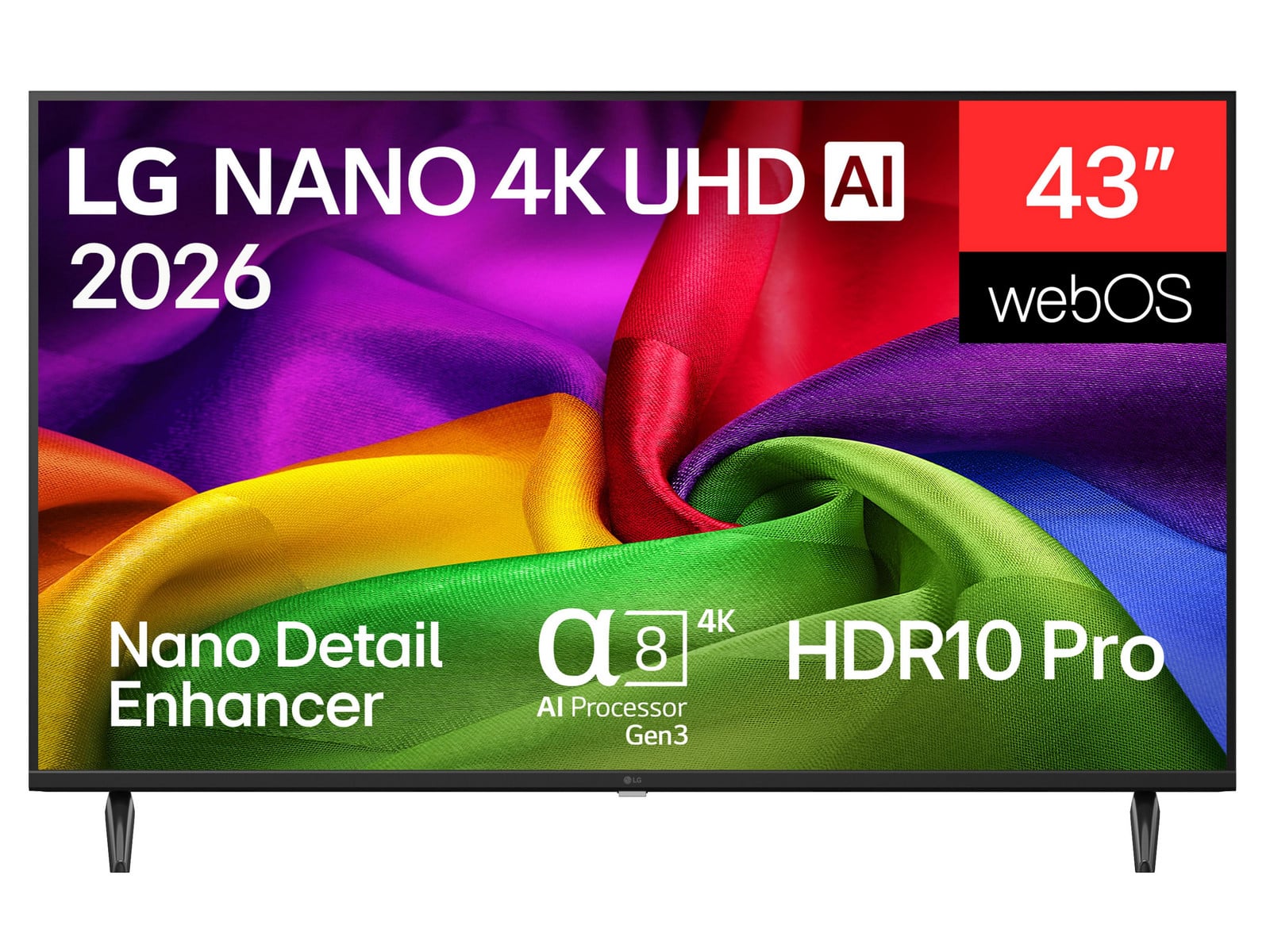 LG - NU800B6 43 inch 4K/8K TVs