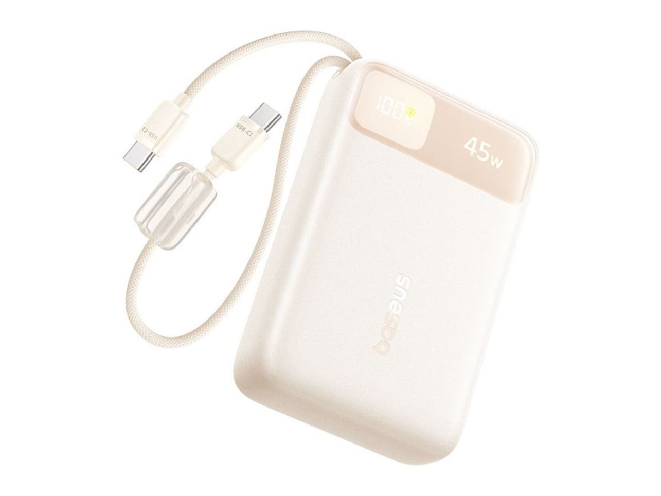 Baseus - EnerFill FC11 with Cables 20000 mAh Beige Power Banks