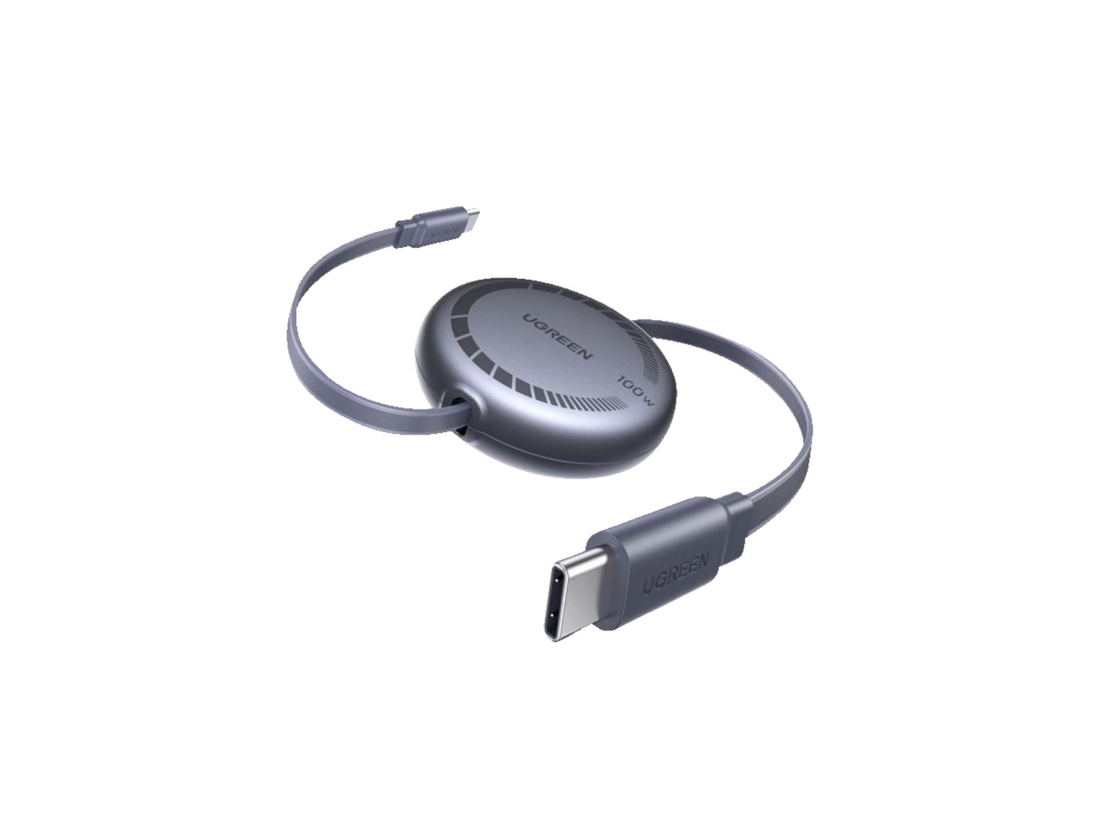 UGREEN - Nexode Retractable USB-C Cable 100W 1m Charging Cables