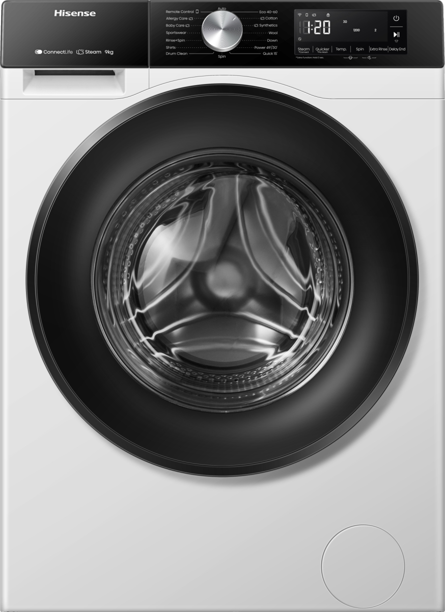 Hisense - WF3S9043BW3 Washing Machines
