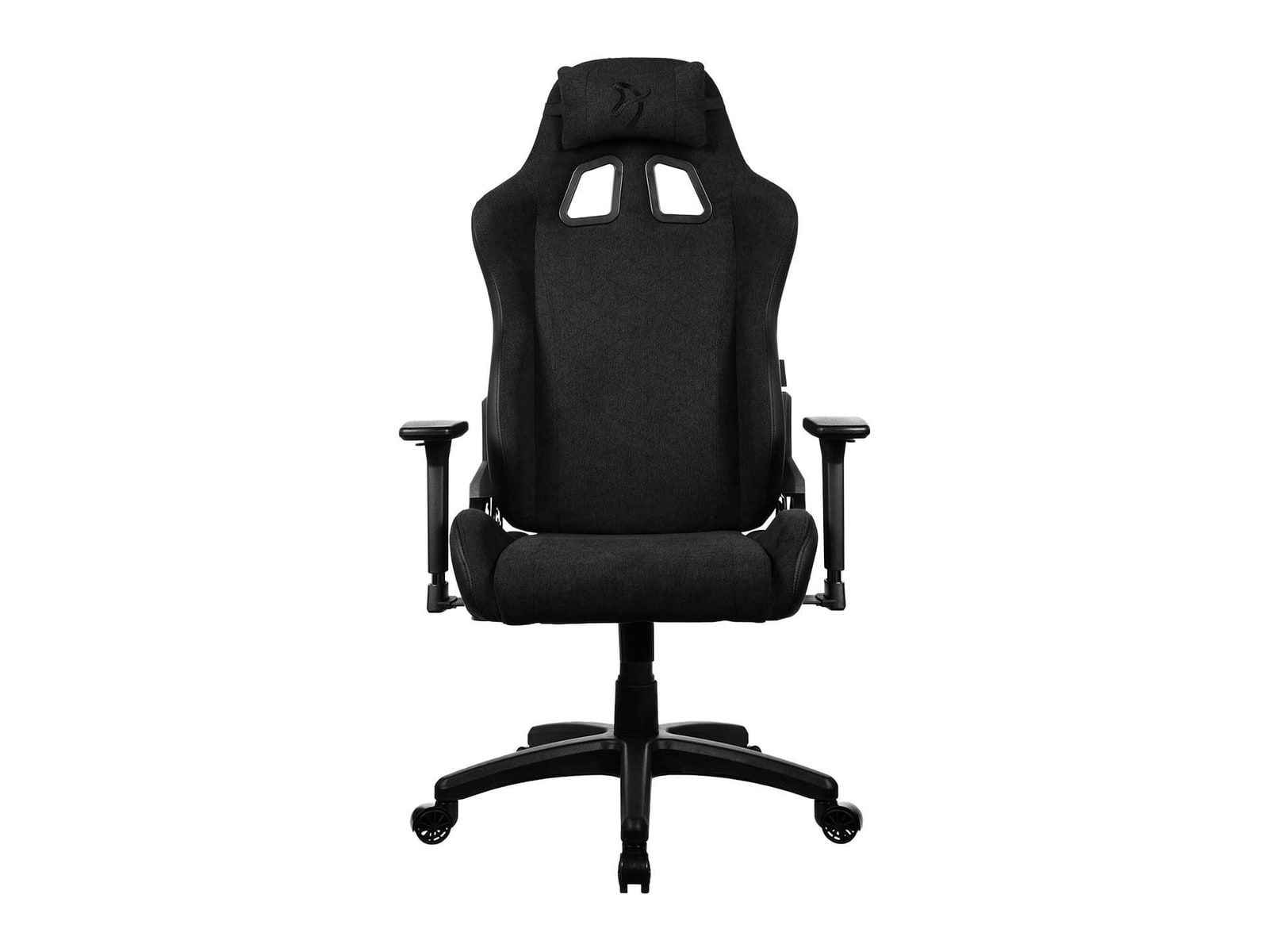 Arozzi - Avanti Soft Fabric Gaming Chair - Black