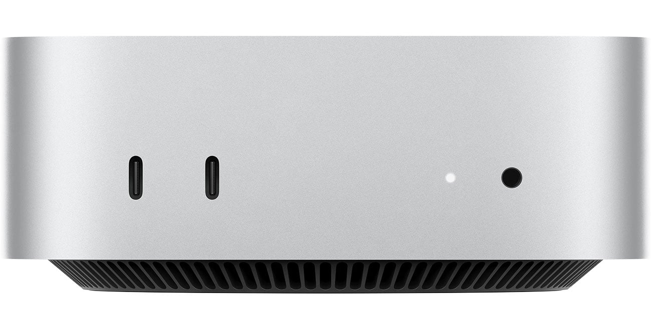 Apple - Mac mini Desktop - M6 chip - 12-core CPU - 12-core GPU - 32GB Memory - 512GB SSD - Silver