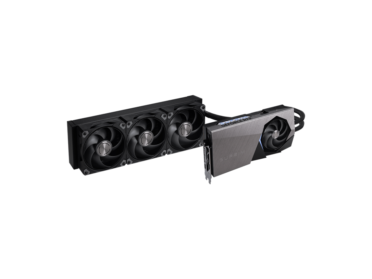 MSI - GeForce RTX 5090 SUPRIM LIQUID SOC 32GB Graphics Cards - PCI Express 5.0