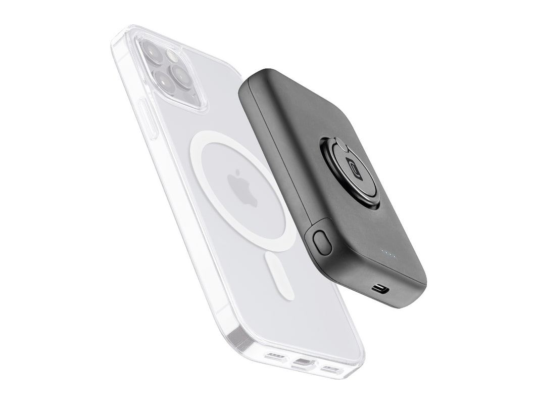 Cellularline - MAG 5000 Wireless Black Power Banks