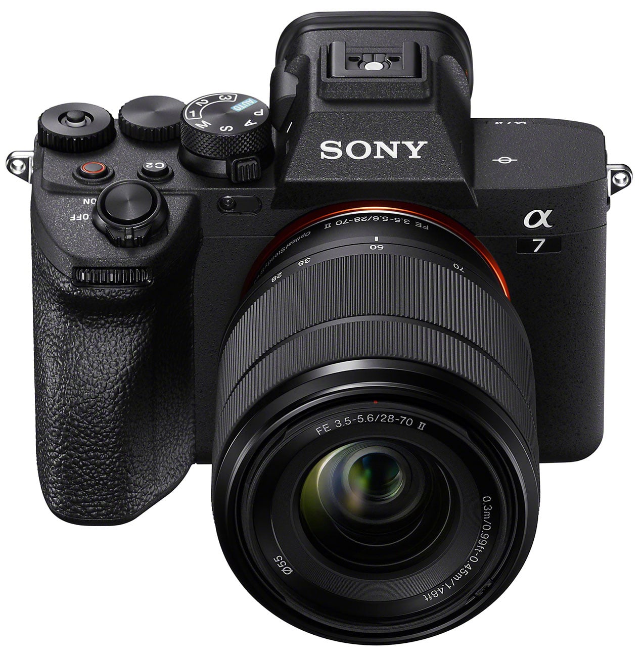 Sony - ILCE7M4M 33 MP Mirrorless Cameras Lens Kit - Black