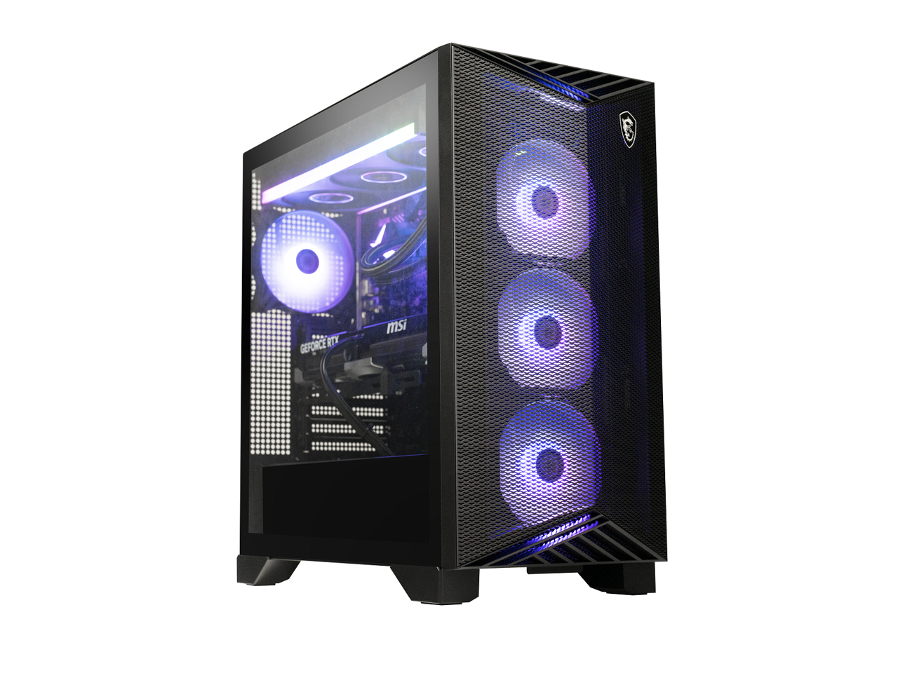 MSI - Aegis ZS2 C9NVV-1277US - AMD Ryzen 9 9900X chip - 64GB Memory - 2TB SSD - Black