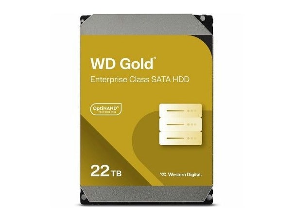 Western Digital - WD Gold WD221KRYZ 22TB Storage Drives - SATA