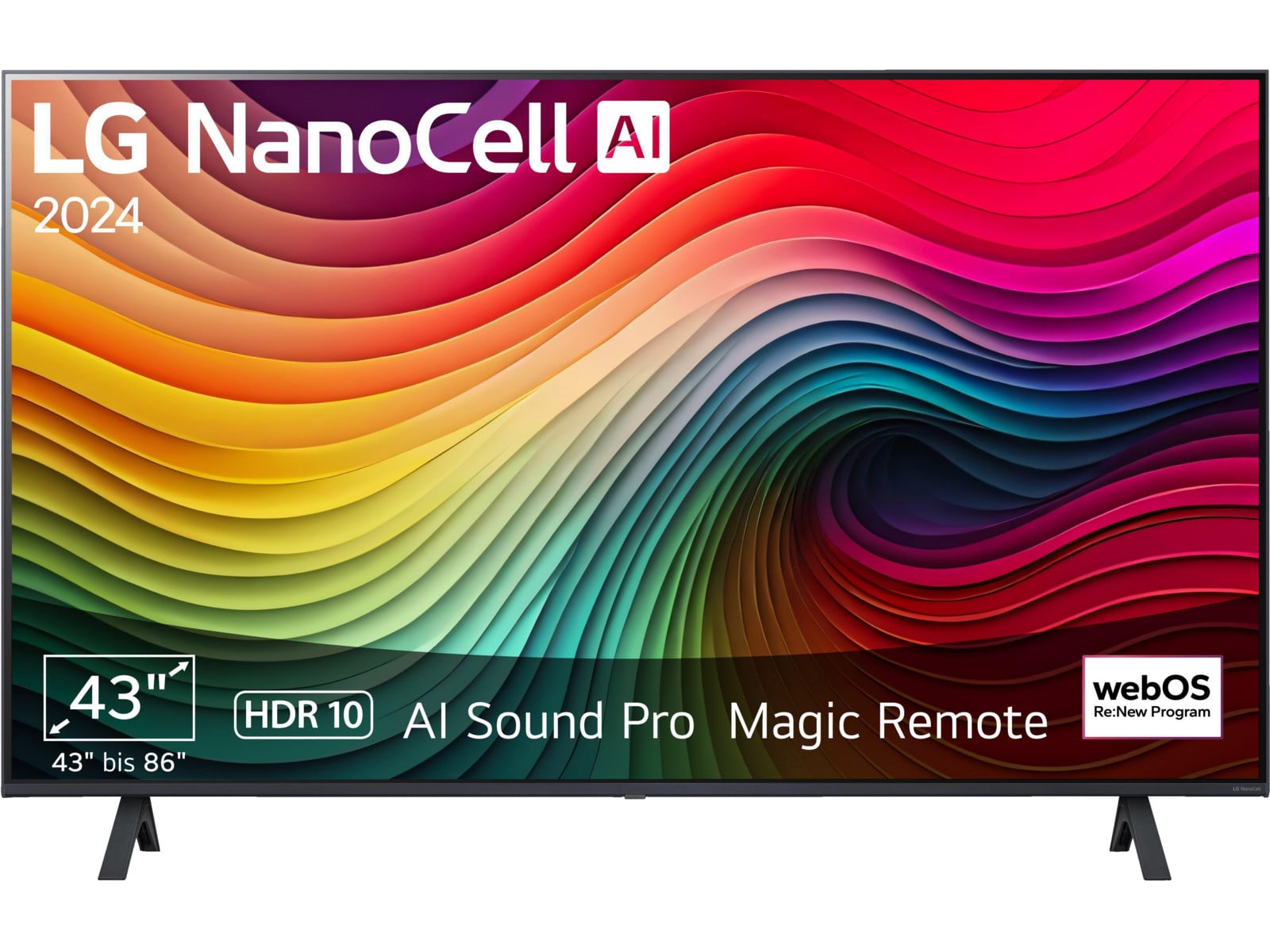 LG - NANO81T6 43 inch 4K/8K TVs