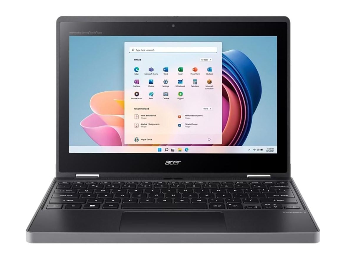 Acer - TravelMate TMB311RN-33-C0JS 11.6" - Intel N100 chip - 4GB Memory - 128GB SSD - Black