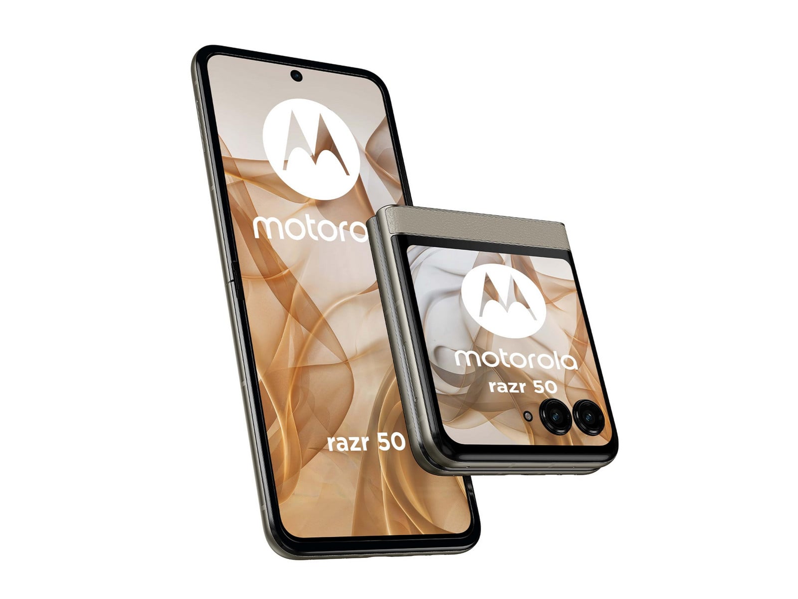 Motorola - Razr 50 256GB - Beach Sand