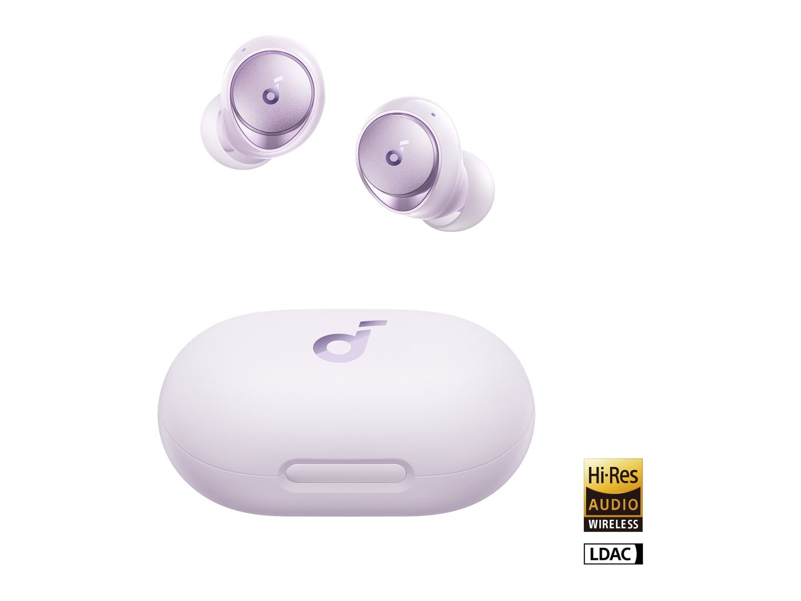 Soundcore - Space A40 Bluetooth True Wireless Earbuds - Purple