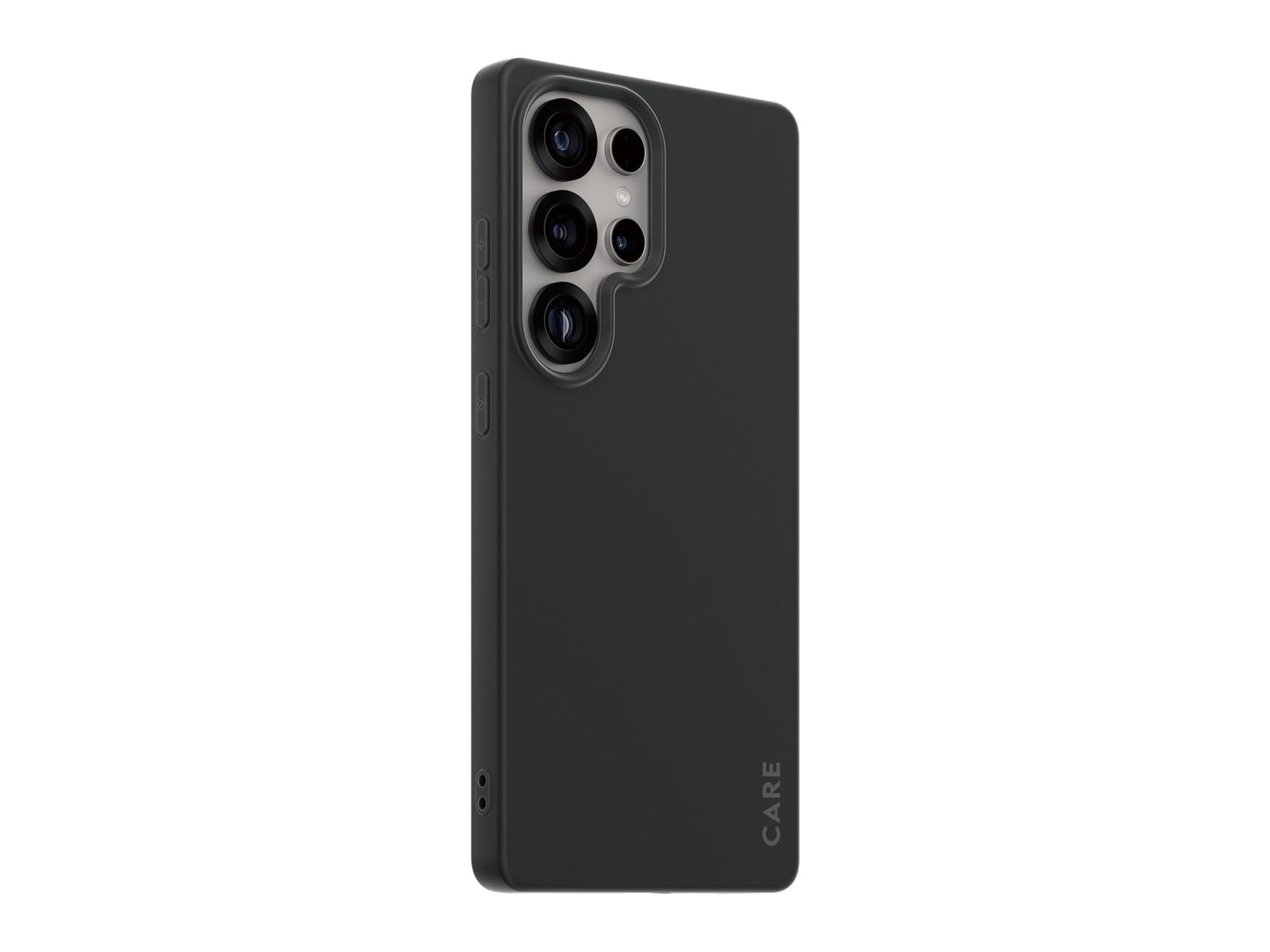 PanzerGlass - CARE Case Black w. Qi Compatible Samsung Galaxy S25 Ultra