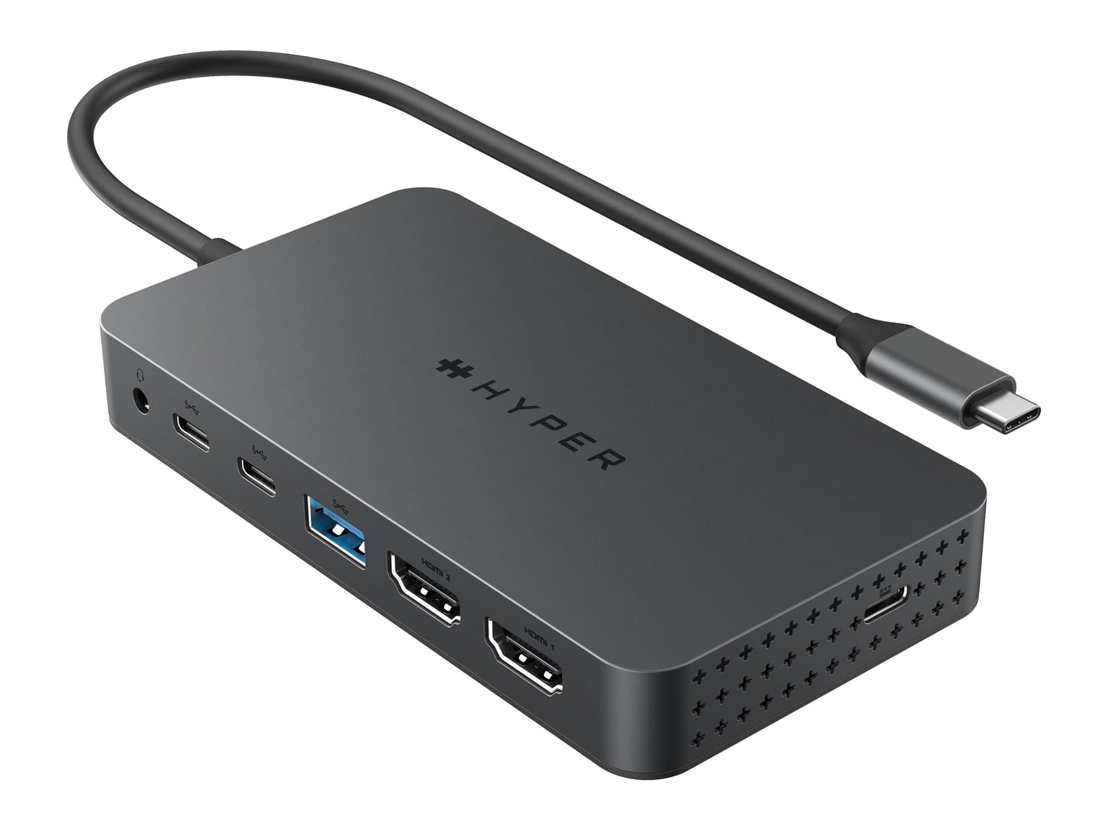 Hyper - HyperDrive Next Dual 4K HDMI 7 Port USB-C Hub USB Hubs