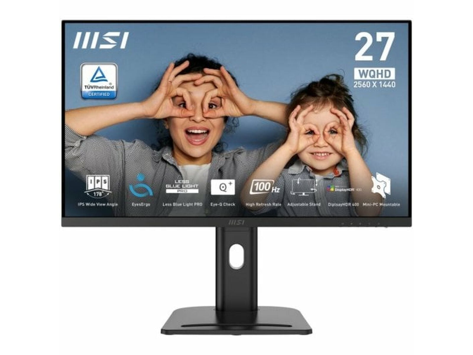 MSI - 27" PRO MP273QP E2 WQHD 100Hz Professional Monitors