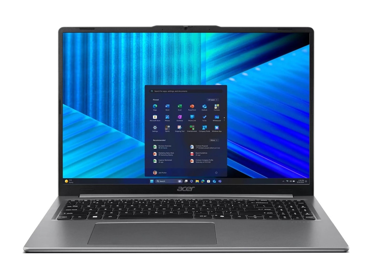 Acer - Extensa 16 EXO16-51-76MM 16" - Intel Core Ultra 7 155U chip - 16GB Memory - 512GB SSD - Gray