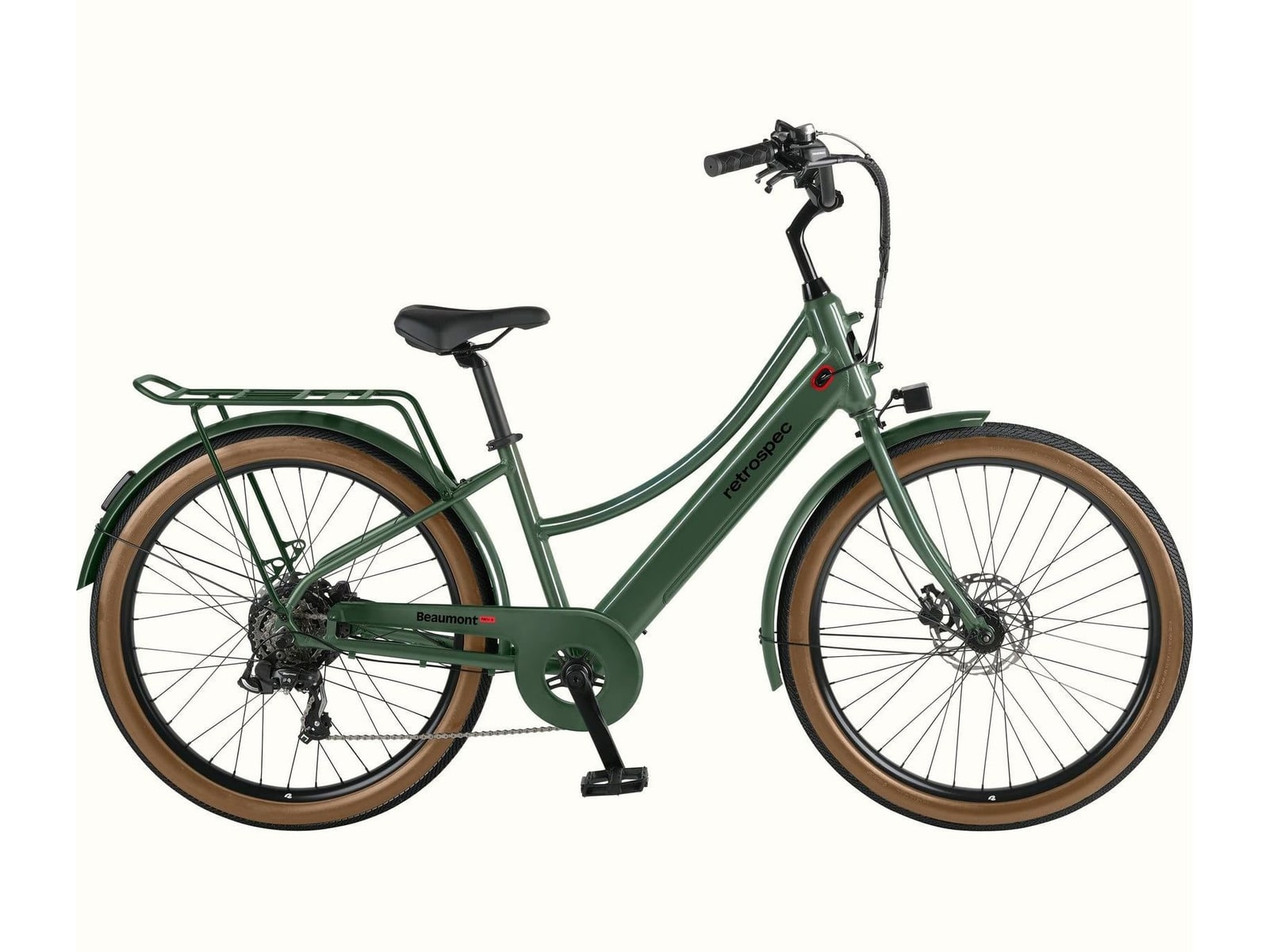 Retrospec - Beaumont Rev Plus Step-Through Fern Electric Bikes