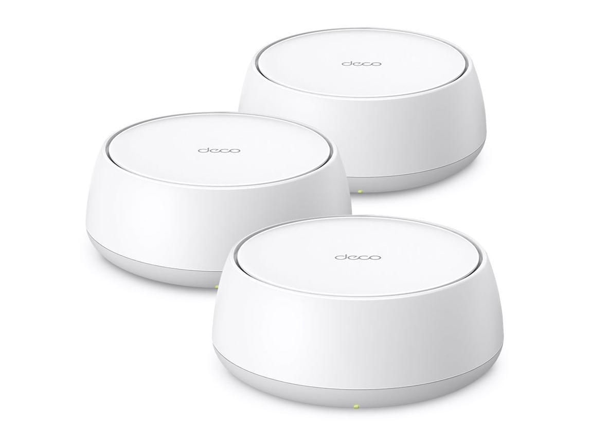TP-Link - Deco BE25 3-Pack Dual-Band Wi-Fi 7 (802.11be) Mesh Wi-Fi Systems