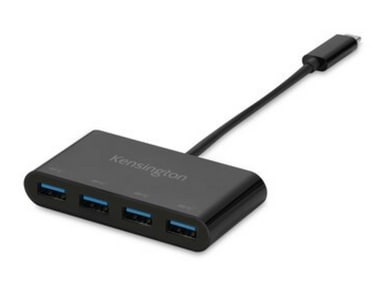 Kensington - CH1200 USB-C USB Hubs - Black