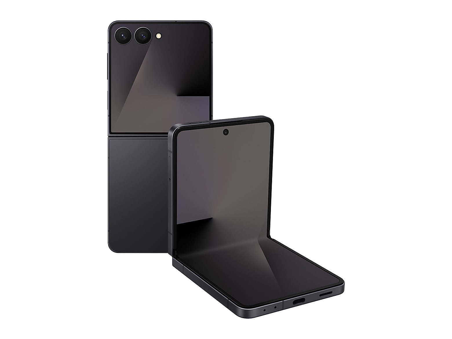 Samsung - Galaxy Z Flip7 5G 256GB - Jetblack