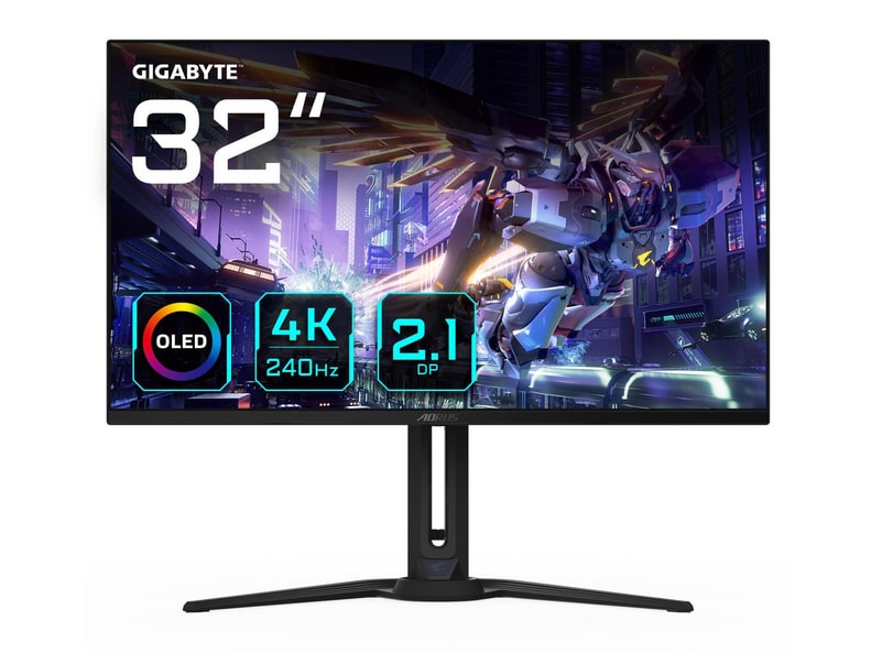 Gigabyte - 32" FO32U2P 4K UHD 240Hz Gaming Monitors