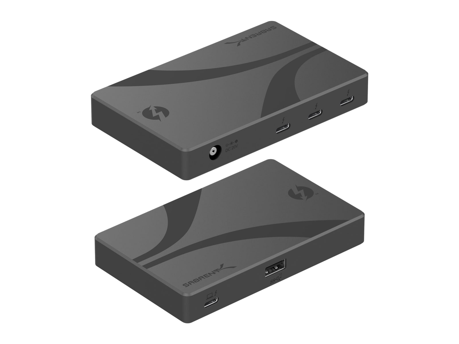 Sabrent - Thunderbolt 4 Hub Thunderbolt USB Hubs