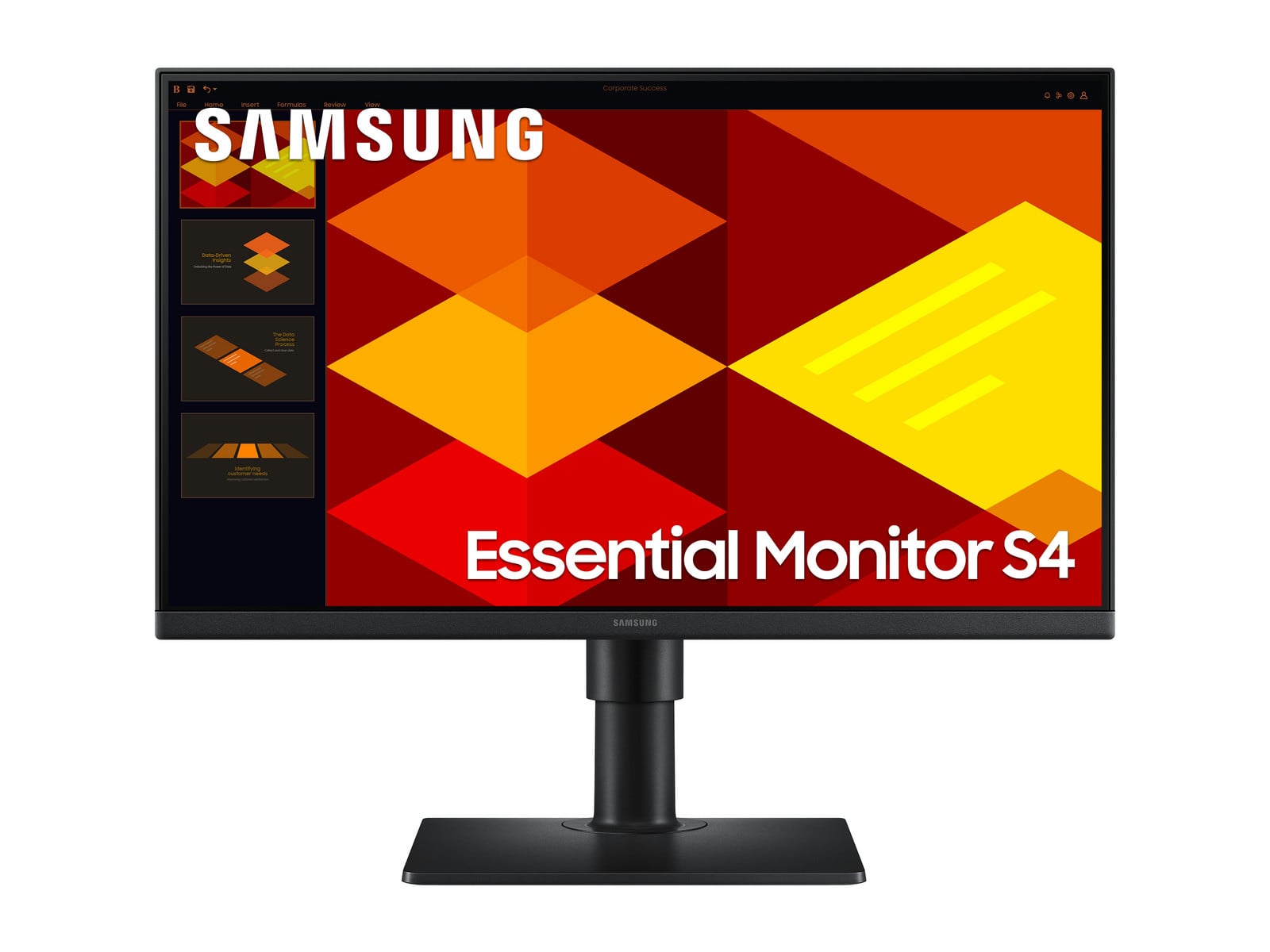Samsung - 22" Essential Monitor S4 S40GD Full HD 100Hz Professional Monitors - Black (EU)