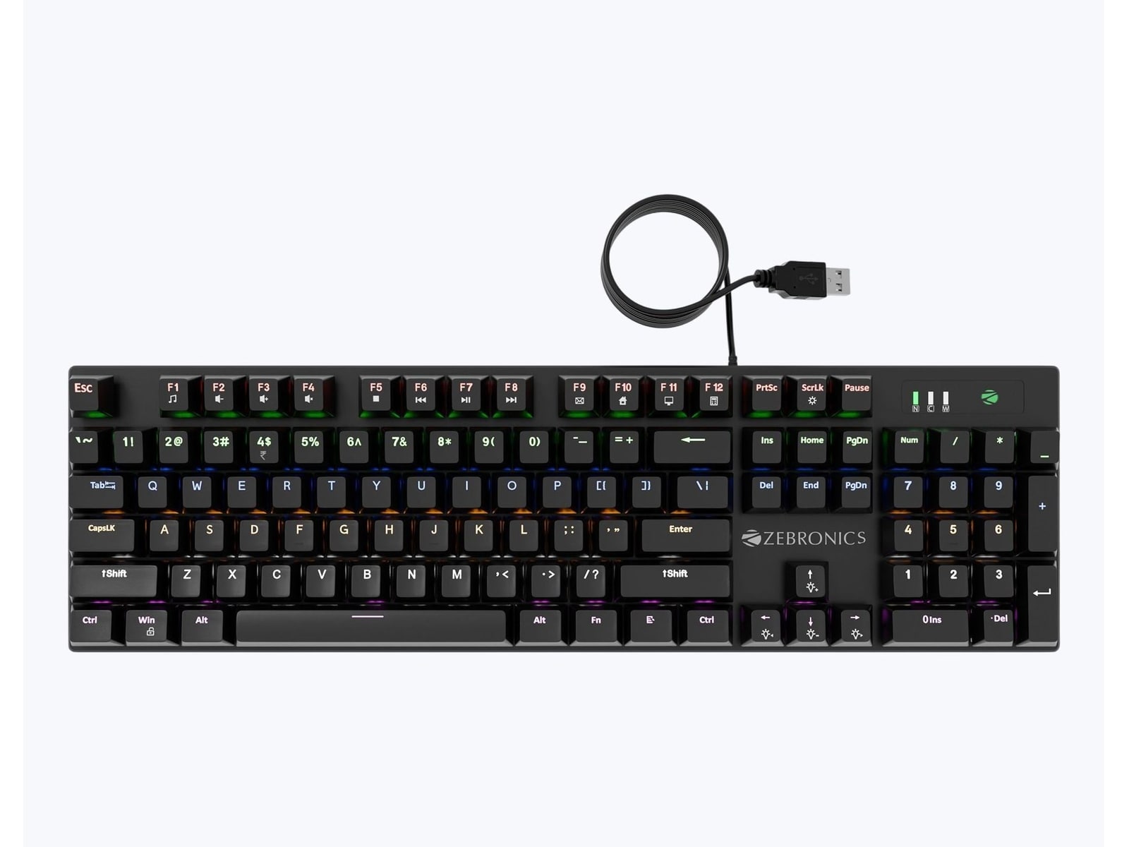 Zebronics - Zeb Max Ninja 100 Mechanical Keyboards
