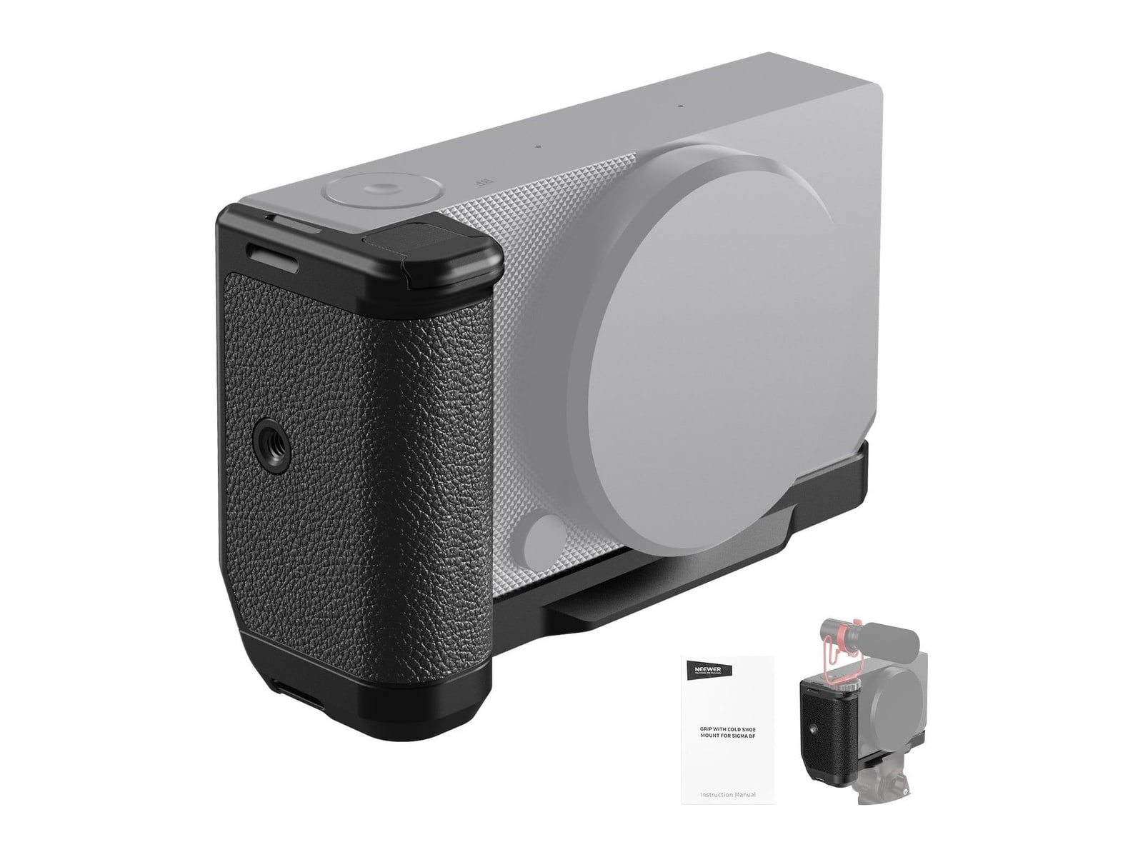 Neewer - CA170 L Shape Grip Compatible with Sigma BF Camera Accessories - Black