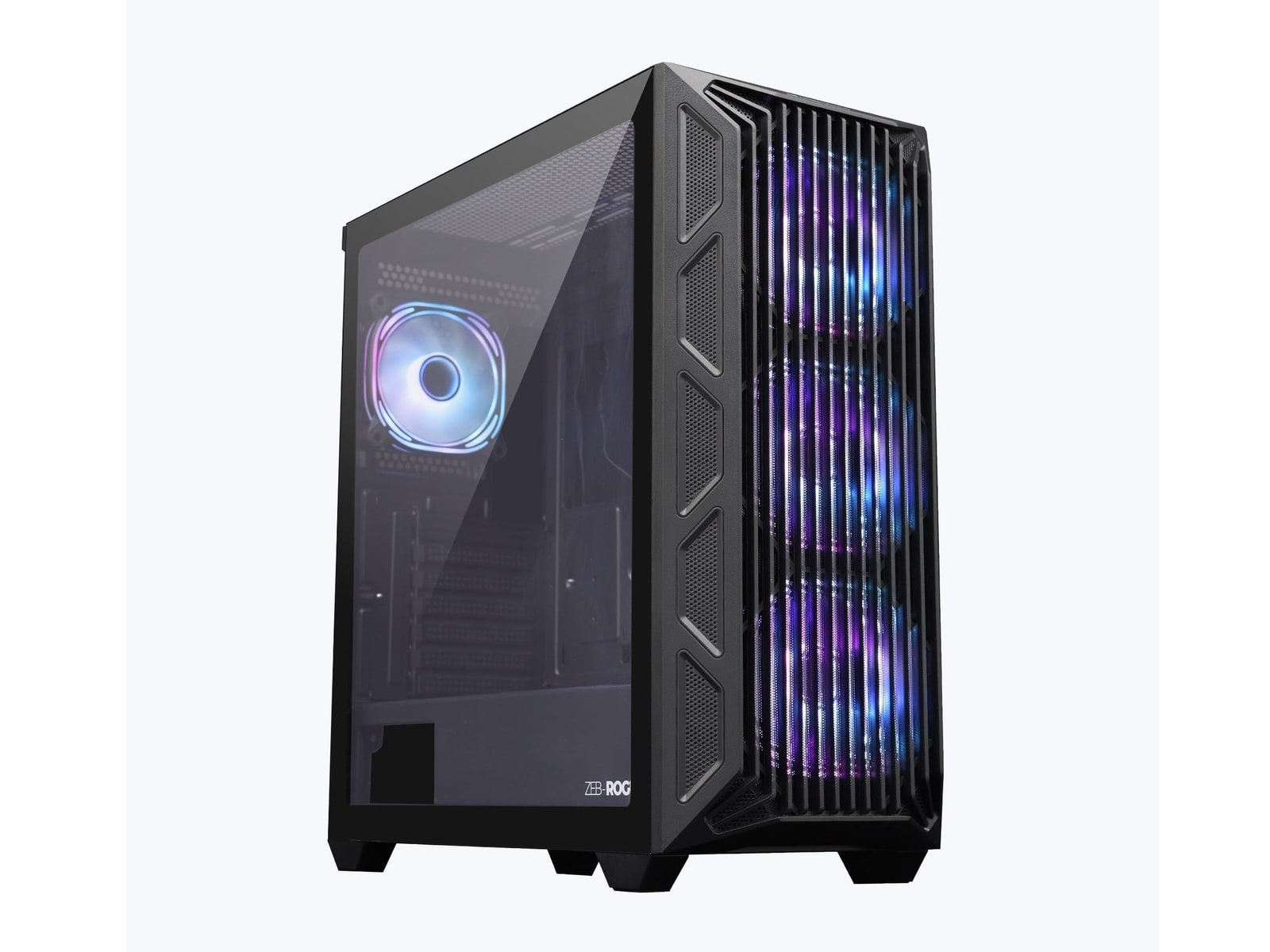Zebronics - Zeb Rogue W/B Computer Cases