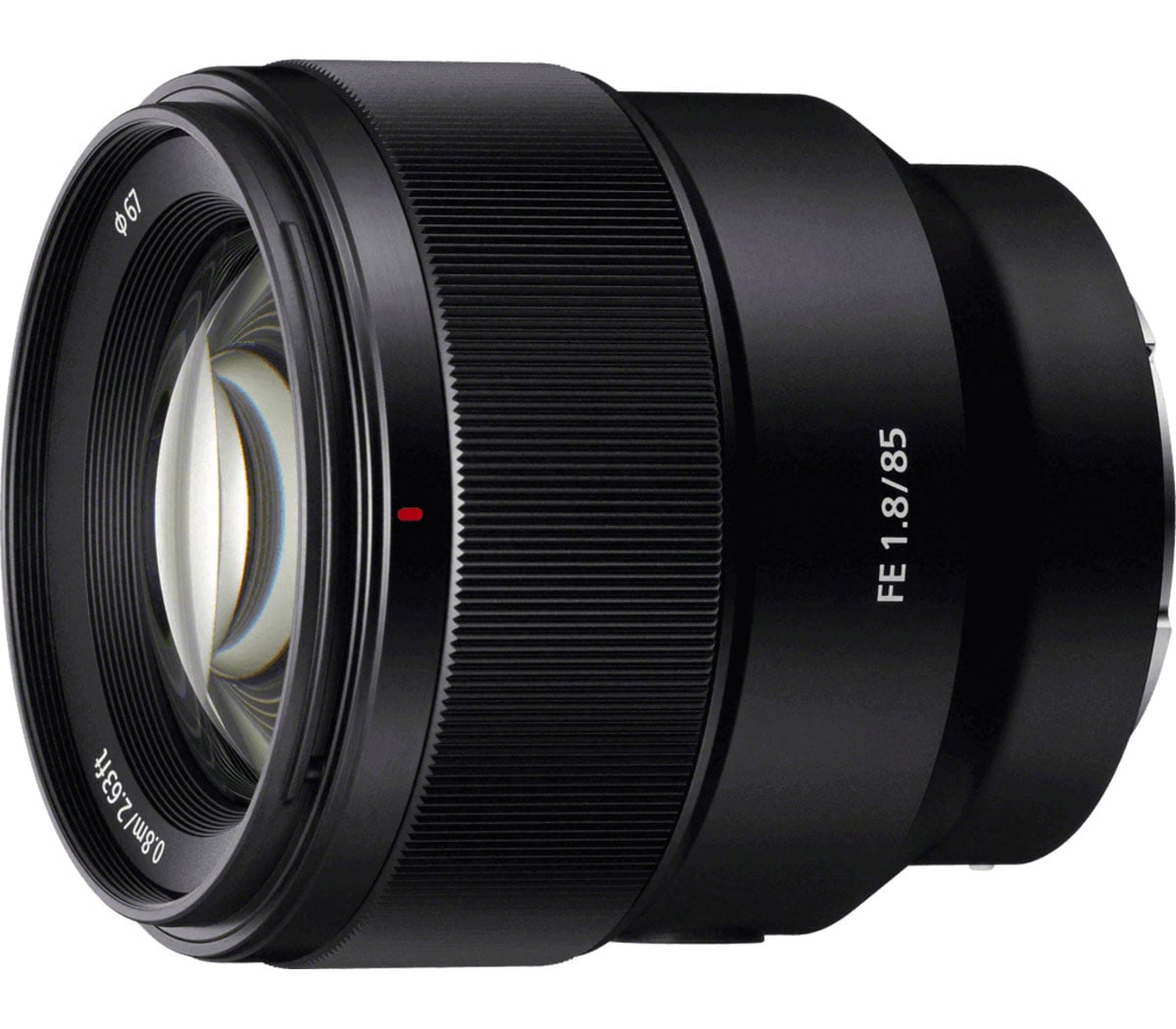 Sony - FE 85mm F1.8 Camera Lenses - Black