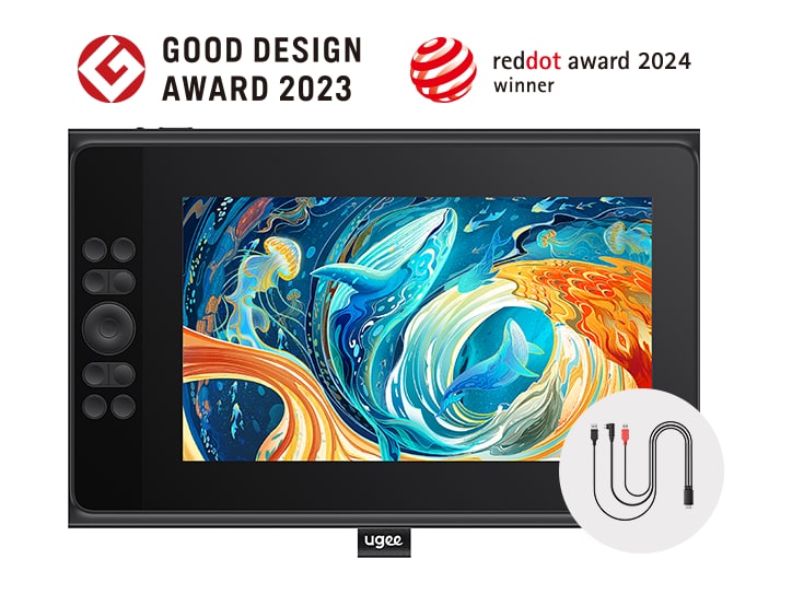 Ugee - UE12 PLUS 11.9" Drawing Tablets