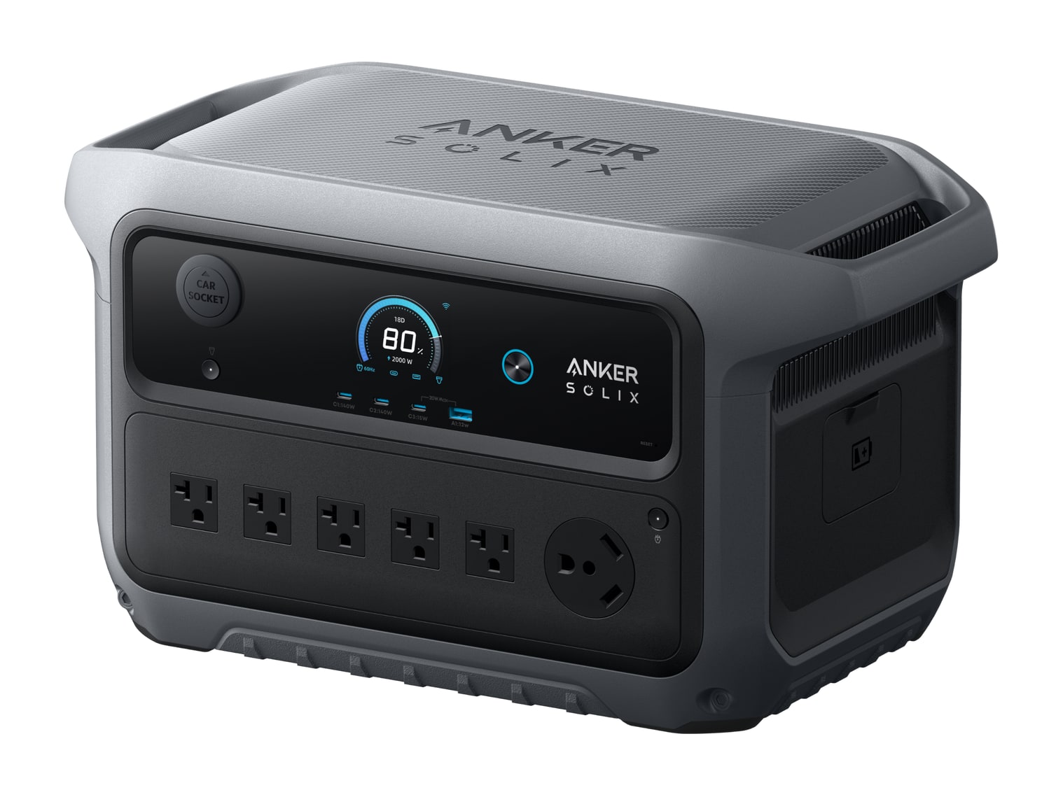 Anker - SOLIX C2000 Gen 2 2048Wh Portable Power Stations
