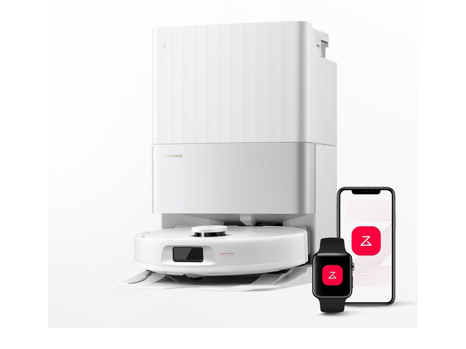 Roborock - Qrevo S5V White Vacuum Cleaners