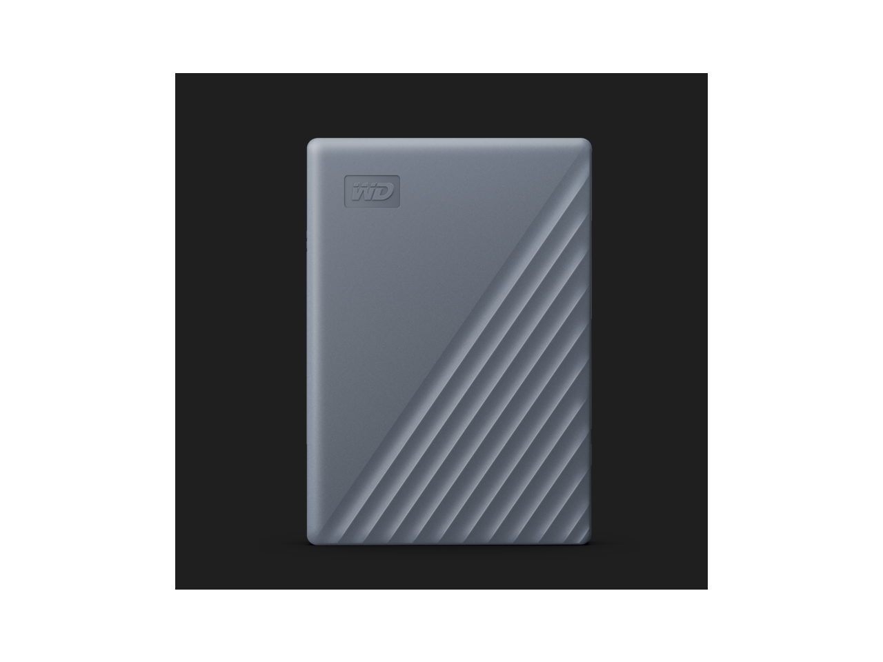 Western Digital - WD My Passport Silicon Grey 2TB Storage Drives - USB 3.2 Gen 1
