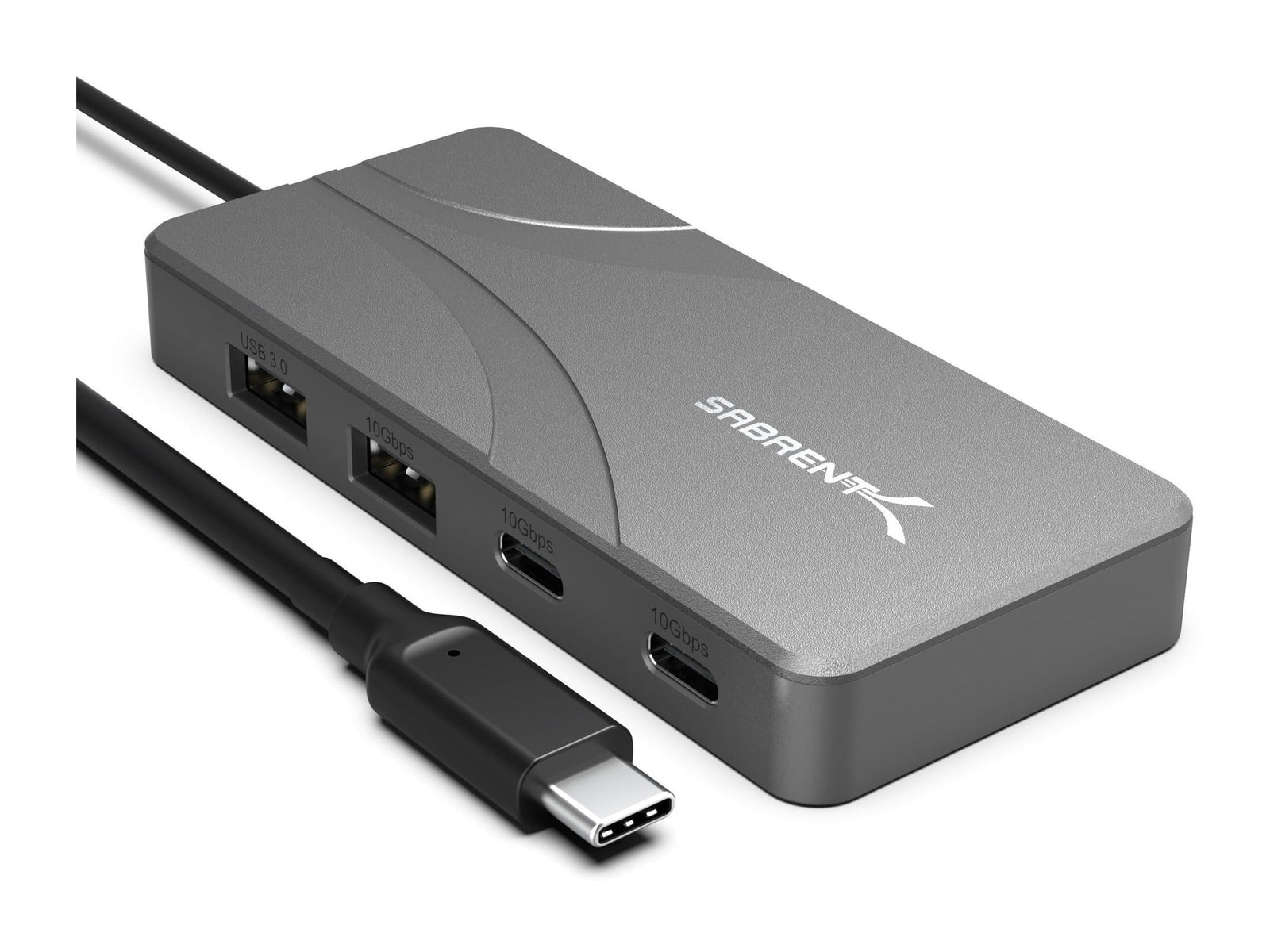 Sabrent - OMNIPORT 7S USB-C Hub 7-in-1 USB-C USB Hubs