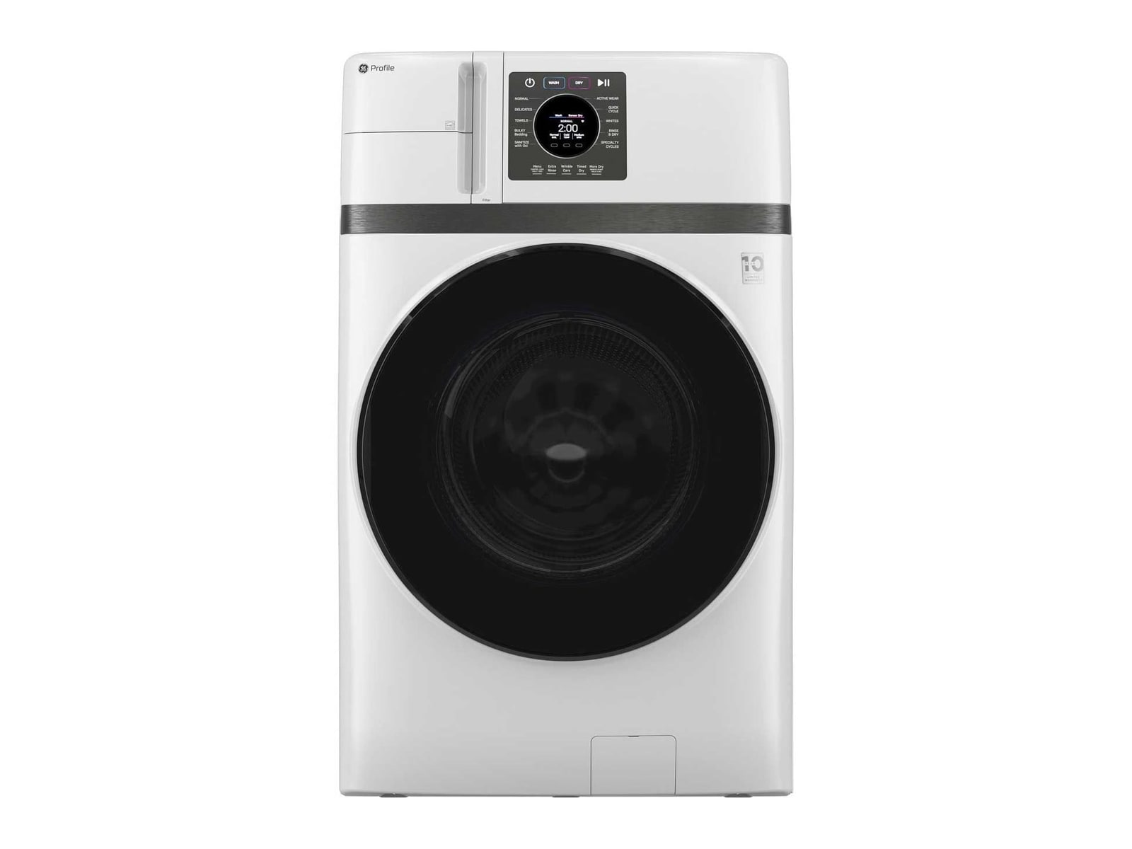 GE Appliances - PFQ83HSSWWW Washing Machines