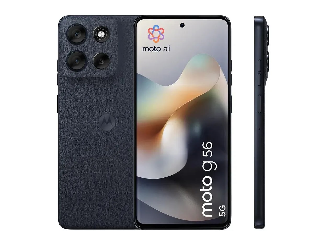 Motorola - Moto G56 5G 256GB - Pantone Black Oyster