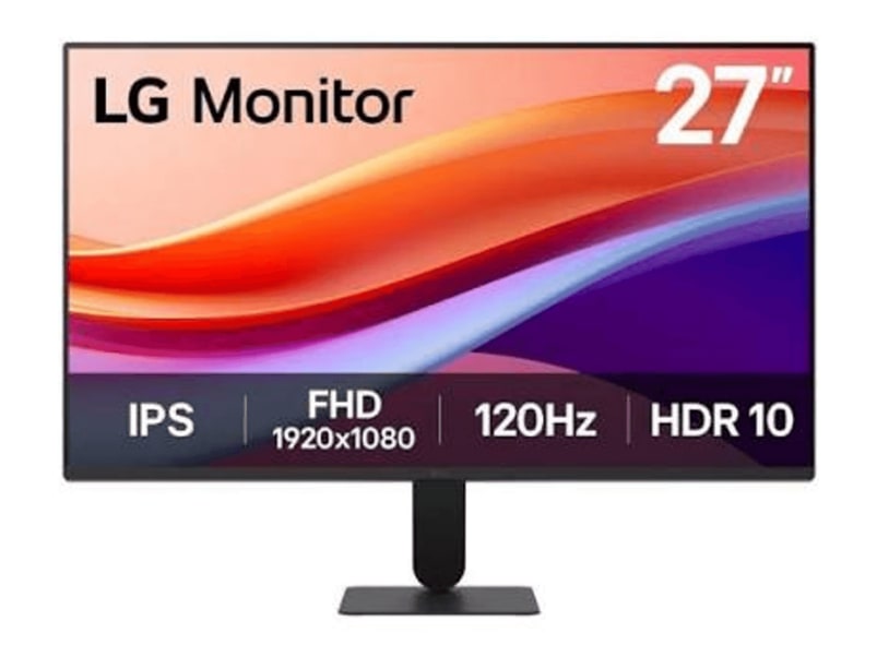 LG - 27" 27U411A-B Full HD 120Hz Gaming Monitors