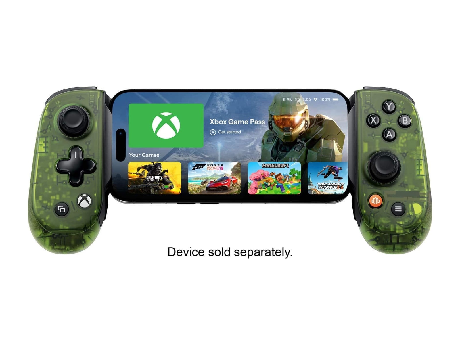 Backbone - Pro XBOX Edition (USB C) Mobile and Wireless Controller - Green