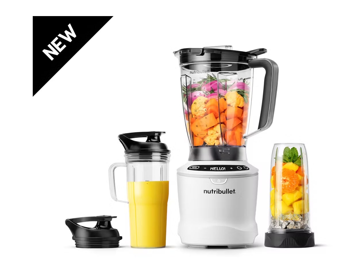 NutriBullet - SmartSense Blender Combo Matte White Blenders & Mixers