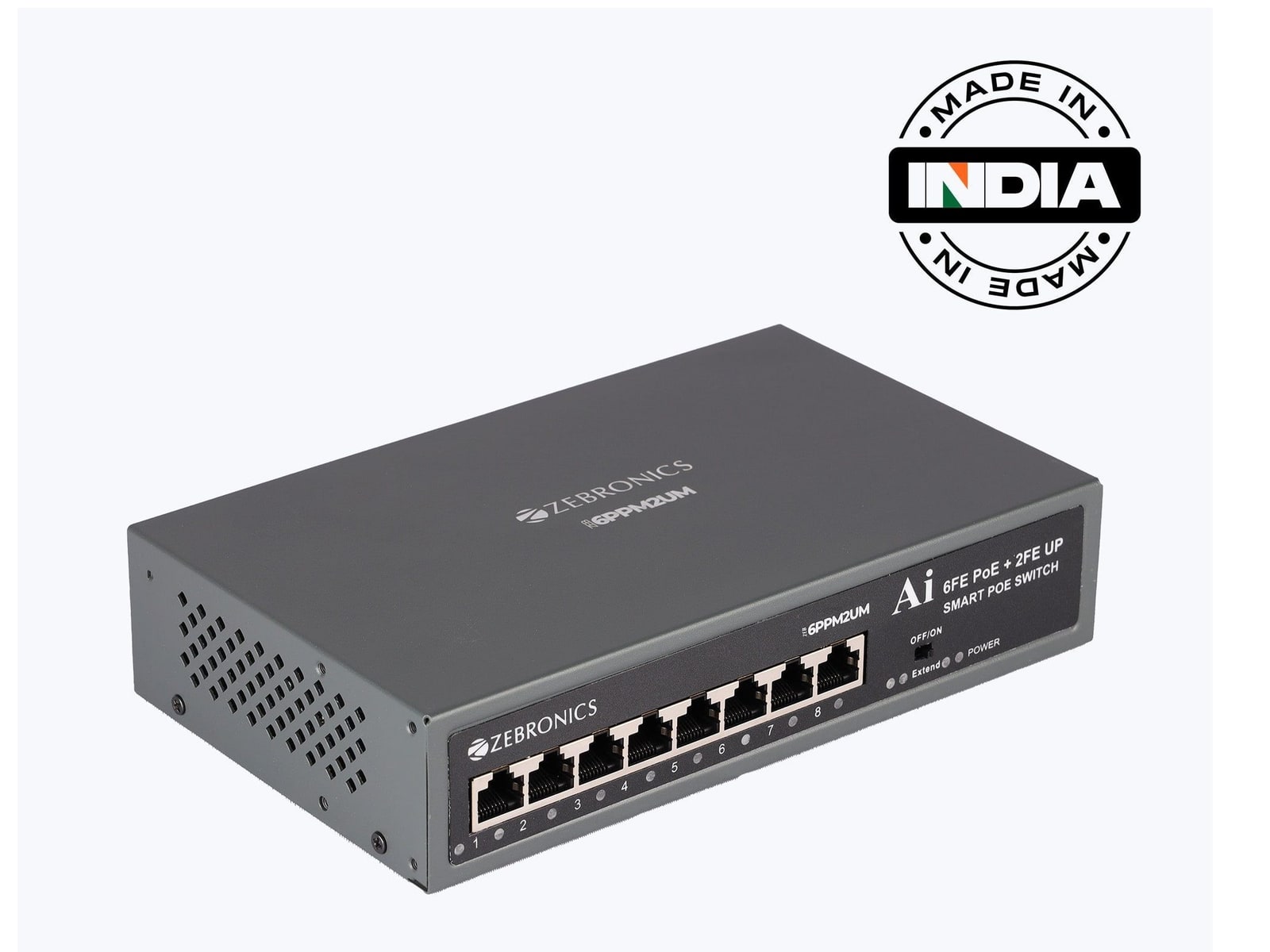 Zebronics - Zeb 6PPM2UM PoE Switches