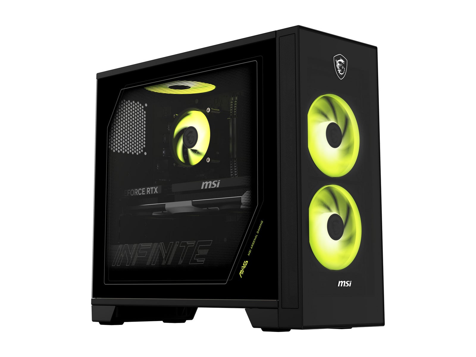 MSI - MAG Infinite S AI 2NVP7-007EU - Intel Core Ultra 7 265F chip - 32GB Memory - 1TB SSD