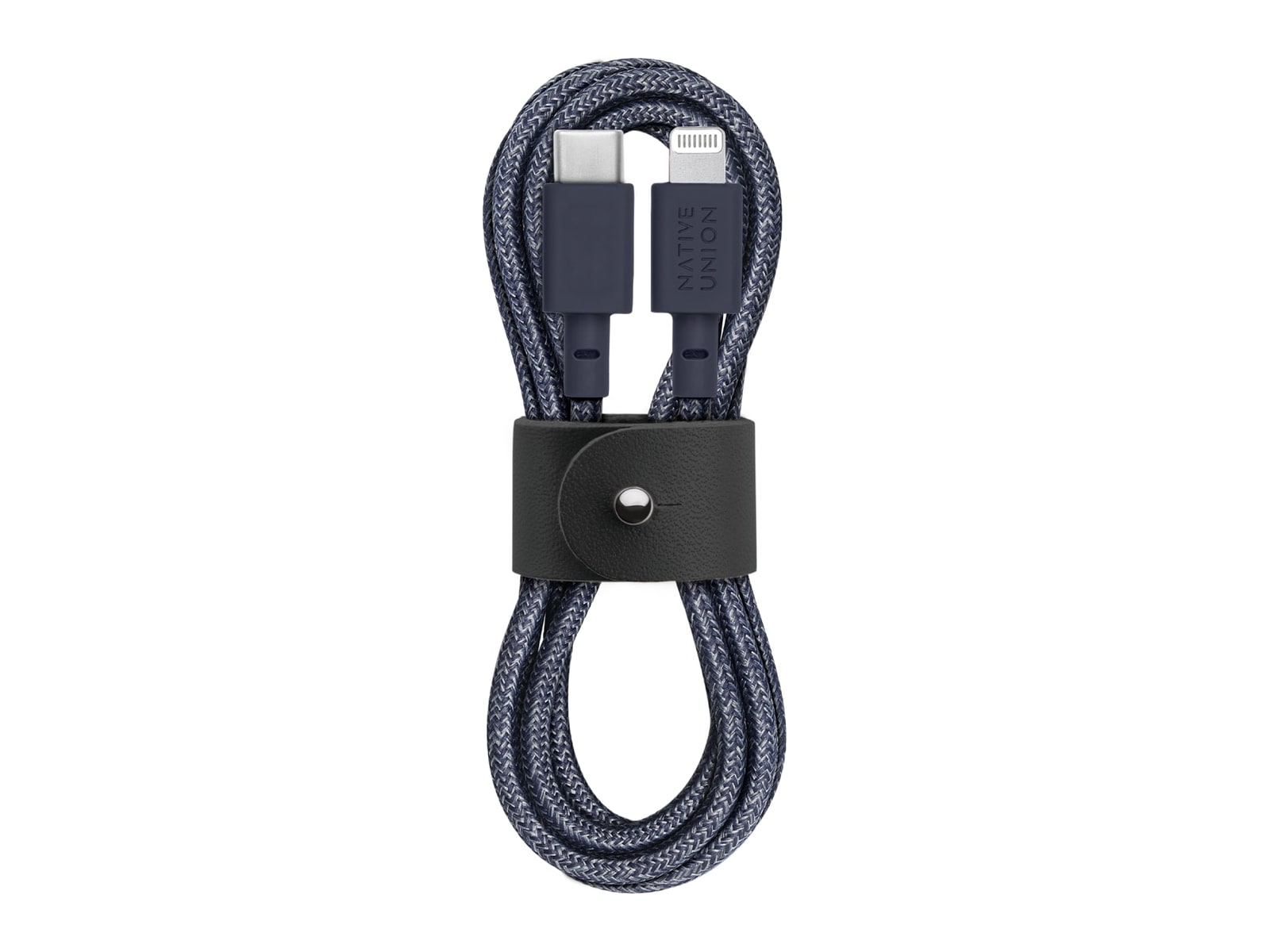 Native Union - Belt Cable USB-C to Lightning Indigo Charging Cables