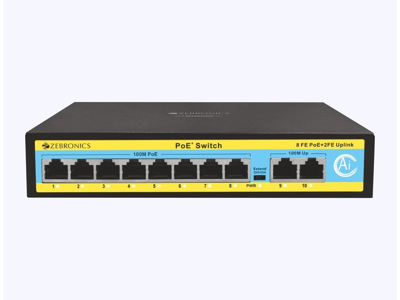 Zebronics - Zeb 8PM2UM 120 - 8 Port POE Switch PoE Switches