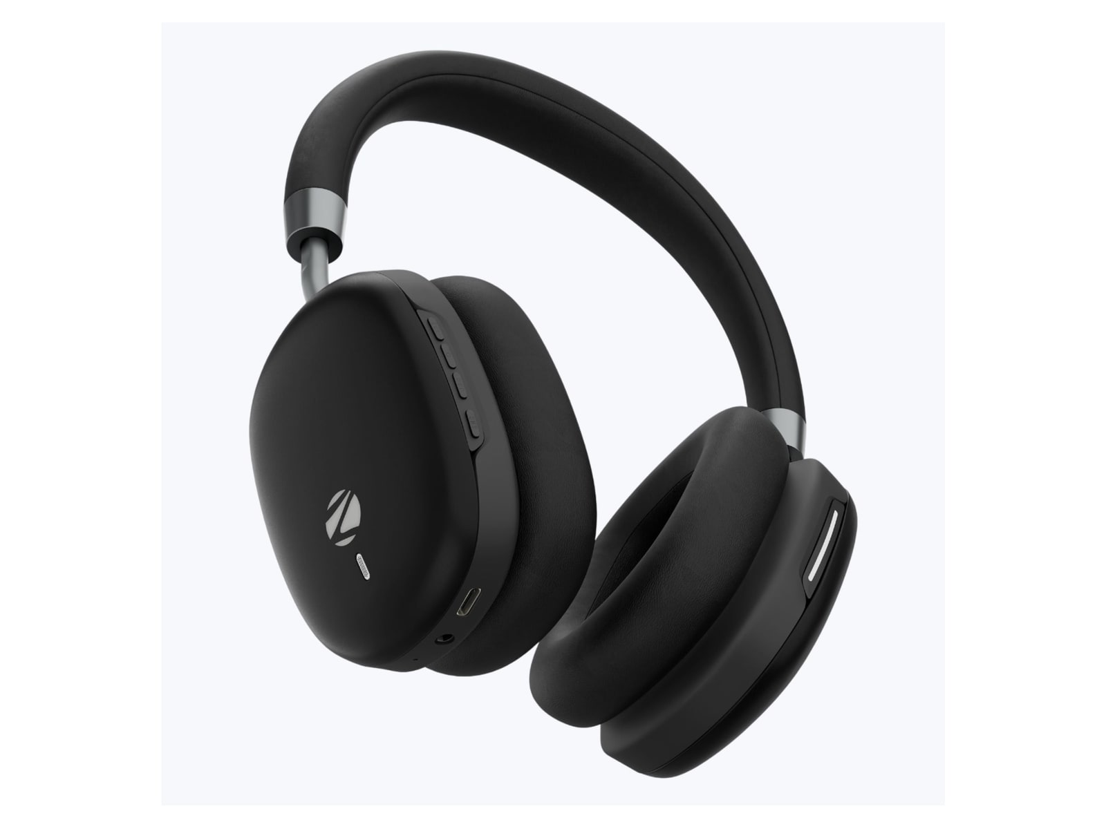 Zebronics - Zeb Silencio 200T Over-Ear Headphones - Black