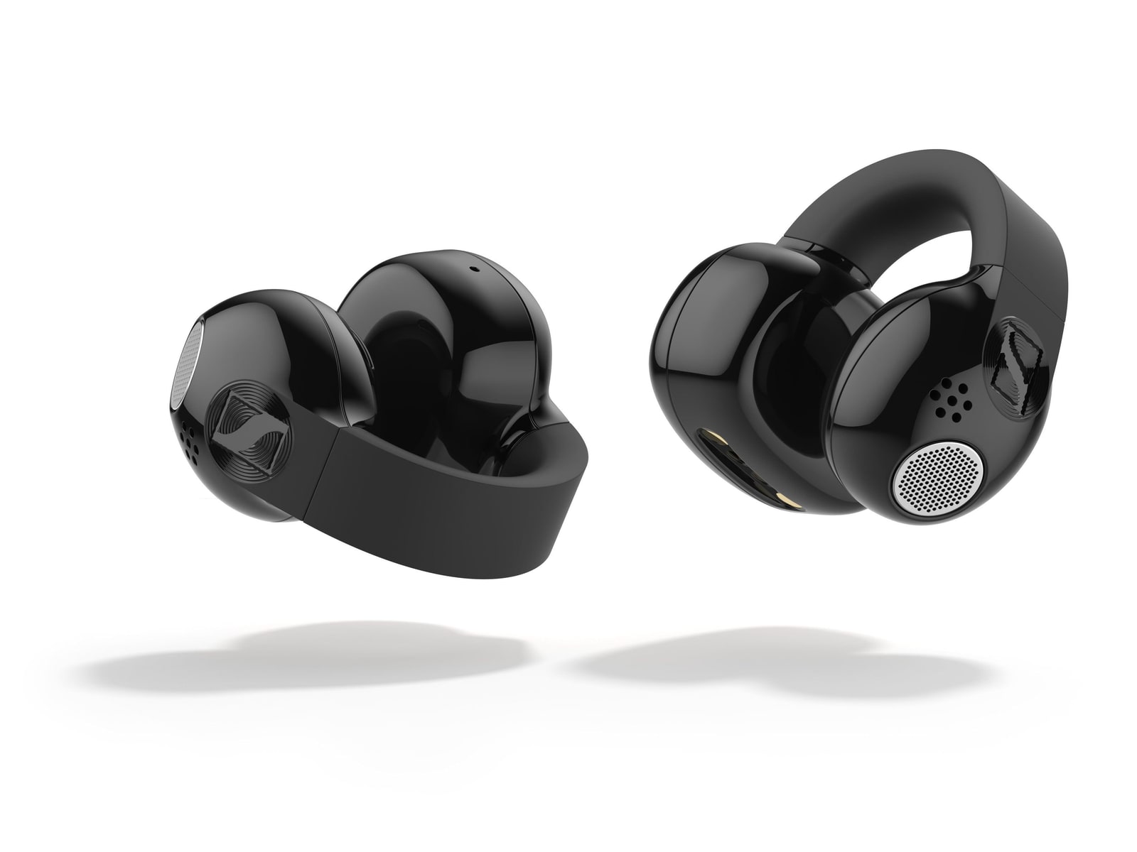 Sennheiser - ACCENTUM Clip Bluetooth 6.0 True Wireless Earbuds - Black (EU)